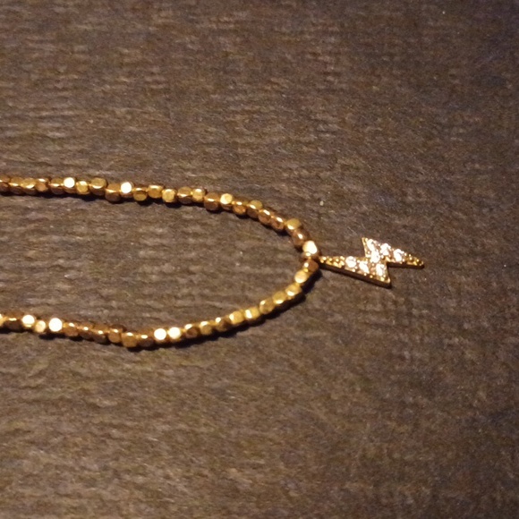 ⚡️⚡️⚡️Dainty lightening bolt choker. - Picture 7 of 8